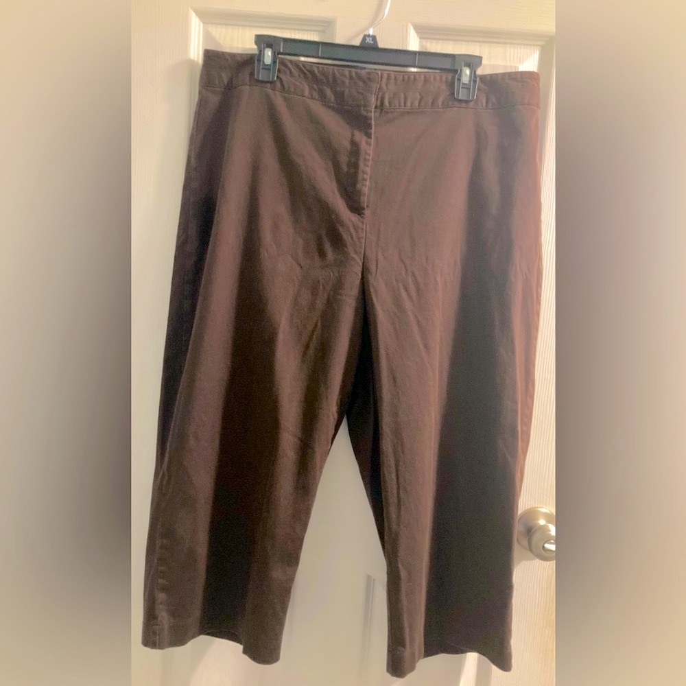 Chocolate Brown Capris